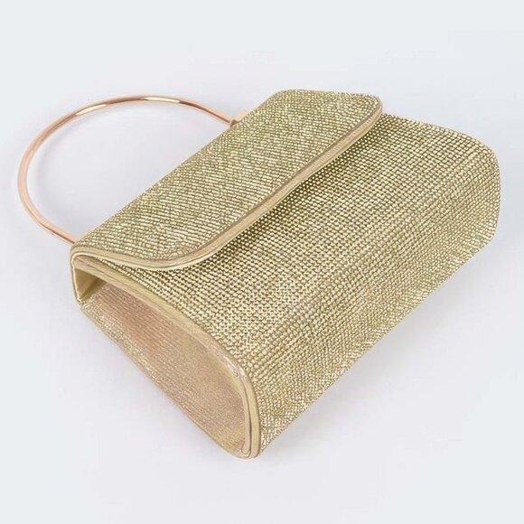 Mirror Metallic Top Handle Bag - Picture 3 of 4
